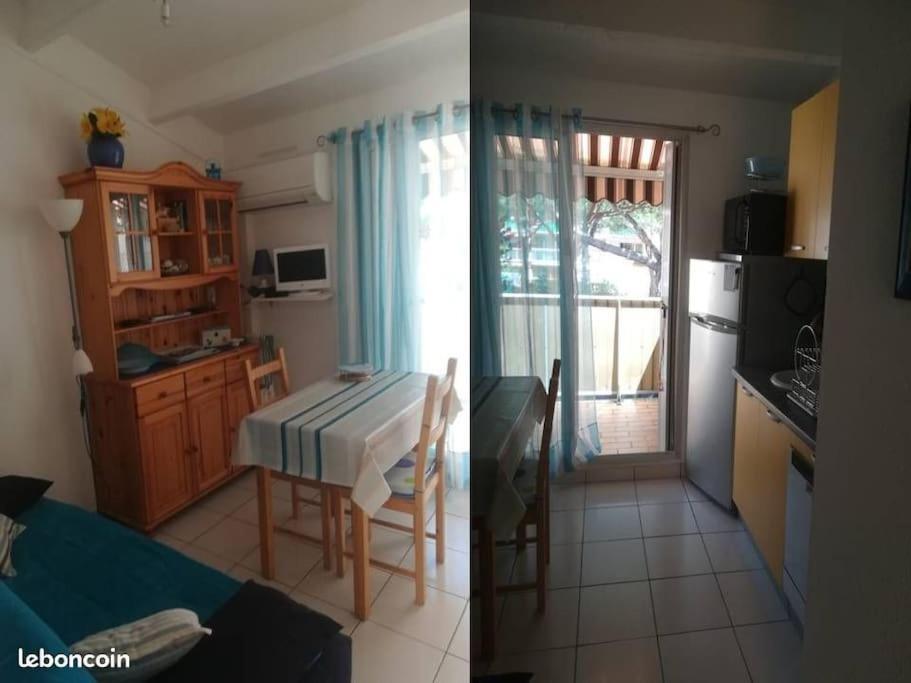 Cap D'Agde Studio Cabine 6 Pers. + Terrasse + Parking Prive + Clim מראה חיצוני תמונה